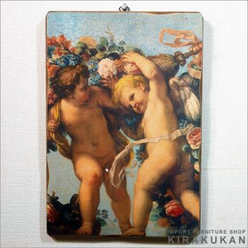 天使雑貨 イタリア額絵 天使 | 輸入家具・雑貨の専門店 e木楽館 【公式】
