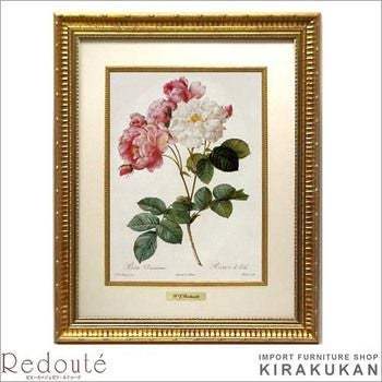 ② ルドゥーテ 絵額 レ ローズ バラ図譜 フォリオ判 ゴールドフレーム 額絵 ルドゥーテローズ 絵額 受注生産 『レ・ローズ（バラ図譜）』フォリオ