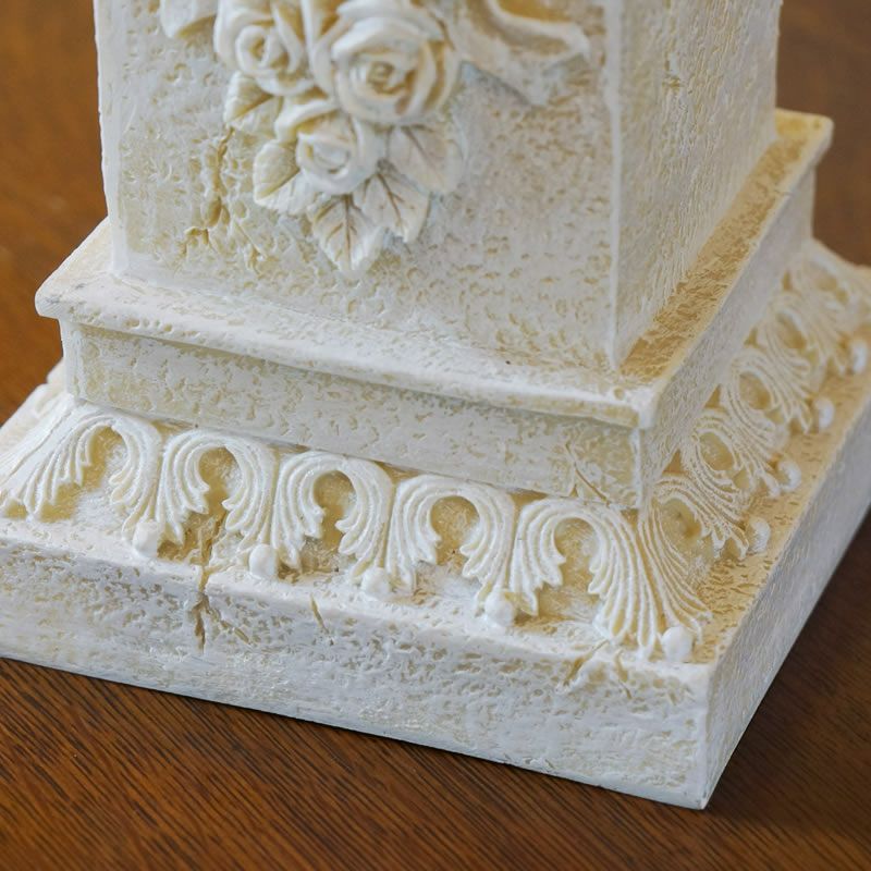 ローマスタンドS（花） 花台 台座 コラム アンティーク風 | 輸入家具