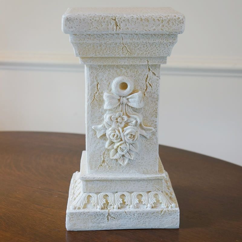 ローマスタンドS（花） 花台 台座 コラム アンティーク風 | 輸入家具