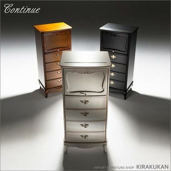 松永工房 CONTINUE（カンティーニュ）アールヌーボー ドレッサー ワゴン Continue | カンティーニュ・リリィレーベル・ワゴン - 松永工房