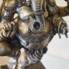 ゾウの神様 ガネーシャ 置物 インド製 富と学問 障害除去 オブジェ 希少品 輸入雑貨 おしゃれ 雑貨 小物