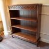 アンティーク家具 3段 ブックシェルフ アンティーク オープンシェルフ 木製 Bookshelf リプロダクト 家具