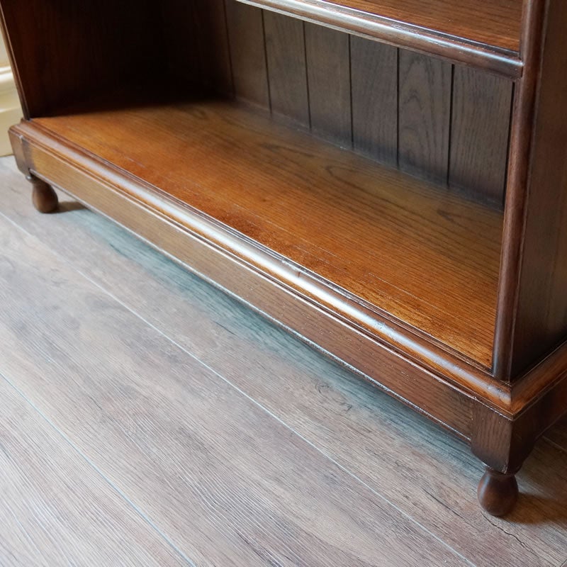 アンティーク家具 3段 ブックシェルフ アンティーク オープンシェルフ 木製 Bookshelf リプロダクト 家具