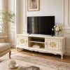 イタリア家具 ATTICA TVボード150 テレビ台 おしゃれ 白家具 輸入家具 ホワイト 姫家具