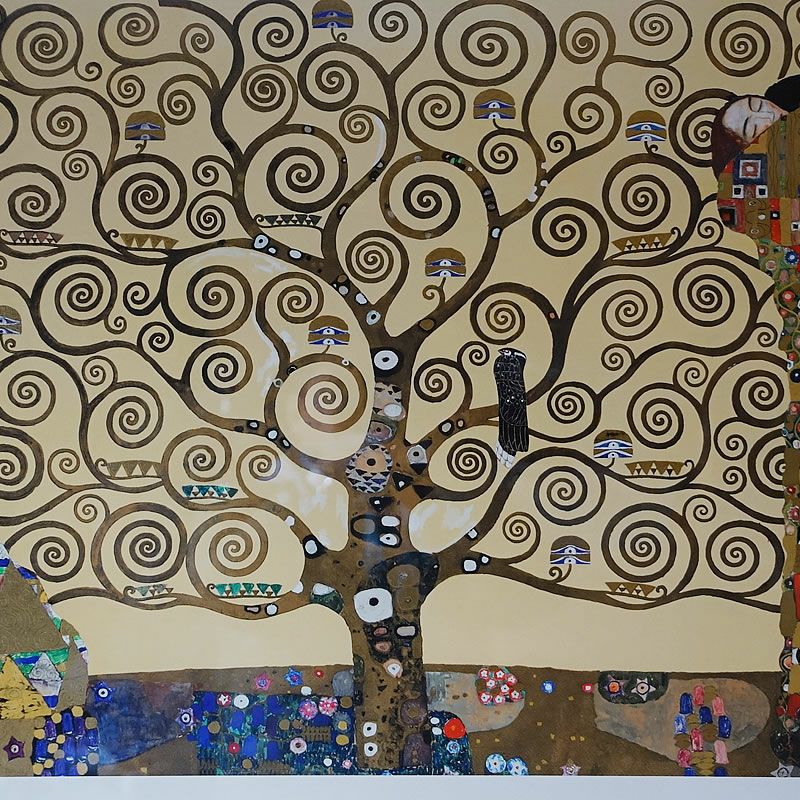 グスタフ・クリムト画 「生命の樹 Tree Of Life」版画 200枚 限定版
