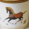 ロイヤルアーデン マグカップ オレンジ ホース 馬 ボーンチャイナ フランス風 磁気食器 テーブルウェア