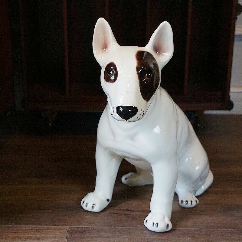 犬 置物 陶犬 陶器製 送料無料輸入雑貨 インテリア雑貨 置物 | 輸入