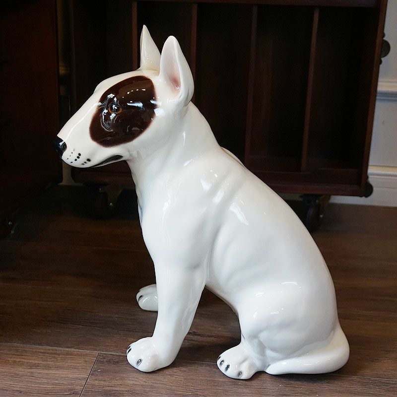 △ 犬　置物　陶器　インテリア　オブジェ　豪華 犬 置物 陶犬 陶器製 送料無料輸入雑貨 インテリア雑貨 置物 | 輸入
