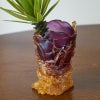 フラワーベース 花瓶 シリコン製 ハンドメイド作家 置物 オブジェ イタリア モダン 花瓶