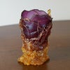 フラワーベース 花瓶 シリコン製 ハンドメイド作家 置物 オブジェ イタリア モダン 花瓶