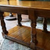アンティーク家具 リプロダクト家具 センターテーブル 110ｘ45ｘ45cm オーク材 アンティーク家具 再現 リプロダクト家具