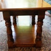 アンティーク家具 リプロダクト家具 センターテーブル 110ｘ45ｘ45cm オーク材 アンティーク家具 再現 リプロダクト家具