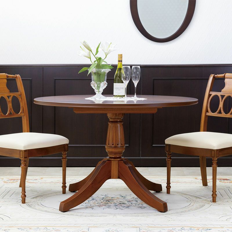 ブライトン BRIGHTON ダイニングテーブル DT110R 丸形 アンティーク