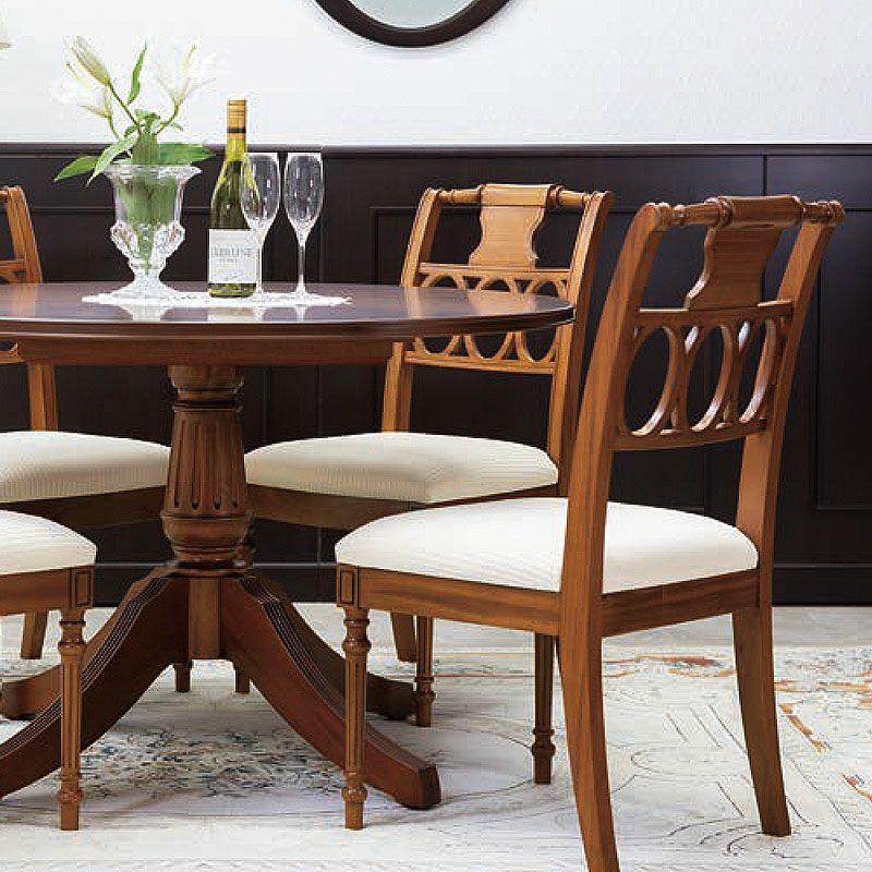 東海家具 ブライトン BRIGHTON ダイニング5点セット DT110R チェア アンティーク 輸入家具