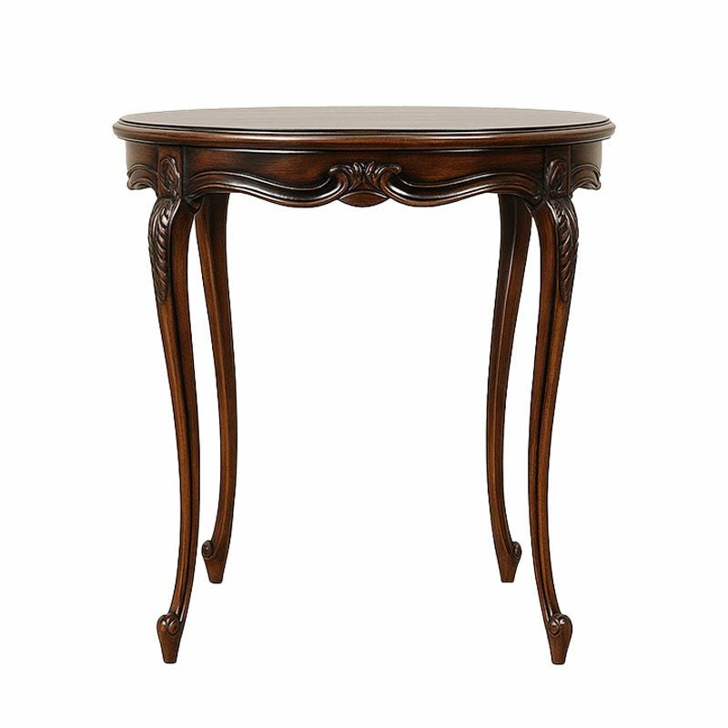 ダイニングテーブル 丸 アンティーク 75 コーヒーテーブル 丸 Malina Cassili マリナカッシーリ 組立品