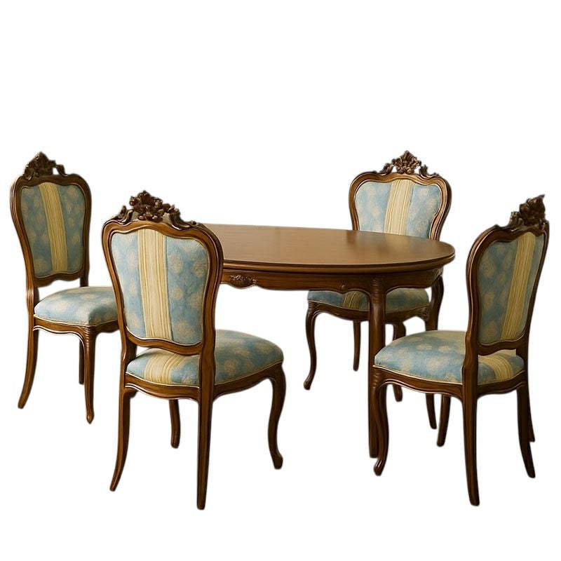 ダイニング5点セット チェア テーブル 165 オーバル 楕円 象嵌 Malina Cassili マリナカッシーリ 組立品