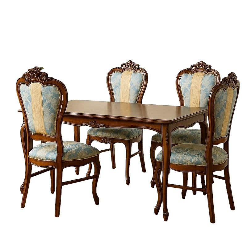 ダイニング5点セット チェア テーブル 165 長方形 象嵌 Malina Cassili マリナカッシーリ 組立品