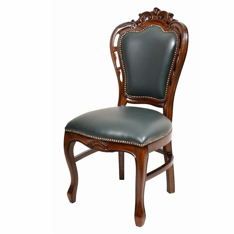 ダイニングチェア 2脚セット 完成品 張地4種類あり Malina Cassili マリナカッシーリ マホガニー家具 アンティーク調家具