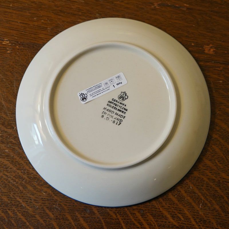 ツェラミカ アルティスティチナ 20cmプレート No.3265X ミモザ柄 ポーランド食器