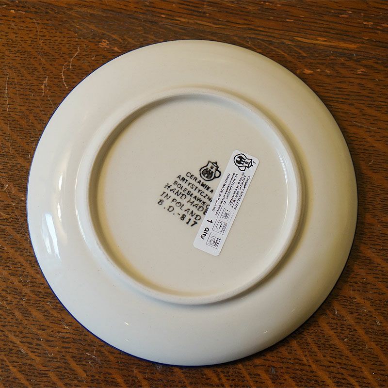 ツェラミカ アルティスティチナ 16cmプレート No.3265X ミモザ柄 ポーランド食器