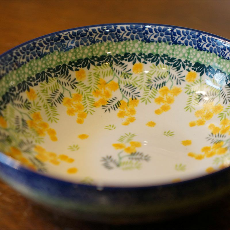 ツェラミカ アルティスティチナ ボウル B 17cm No.3265X ミモザ柄 ポーランド食器