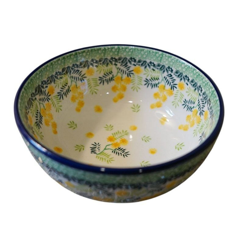 ツェラミカ アルティスティチナ フリーボウル 14cm No.3265X ミモザ柄 ポーランド食器