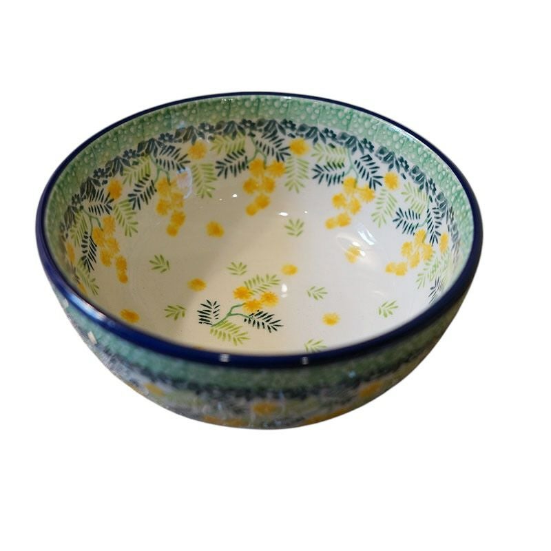 ツェラミカ アルティスティチナ サラダボウルミニ 12cm No.3265X ミモザ柄 ポーランド食器