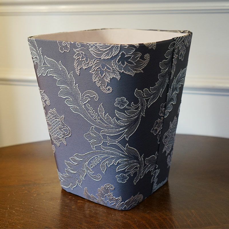 アクアフラワー Aqua flower クラシックグレー ダストボックス ゴミ箱 スクエア小物入れ リボン ゴミ箱 おしゃれ 