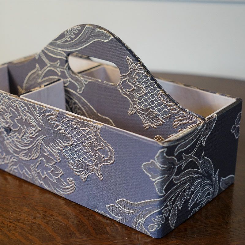 アクアフラワー Aqua flower クラシックグレー リモコンラック 収納ボックス リボン リモコンラック おしゃれ