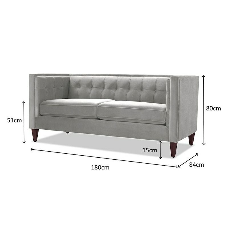 ジェニファーテイラー ソファ 2人掛け ソファー チェスターフィールド Jack 865 Jennifer Taylor アメリカ家具 ソファ ファブリック 布張り おしゃれソファ