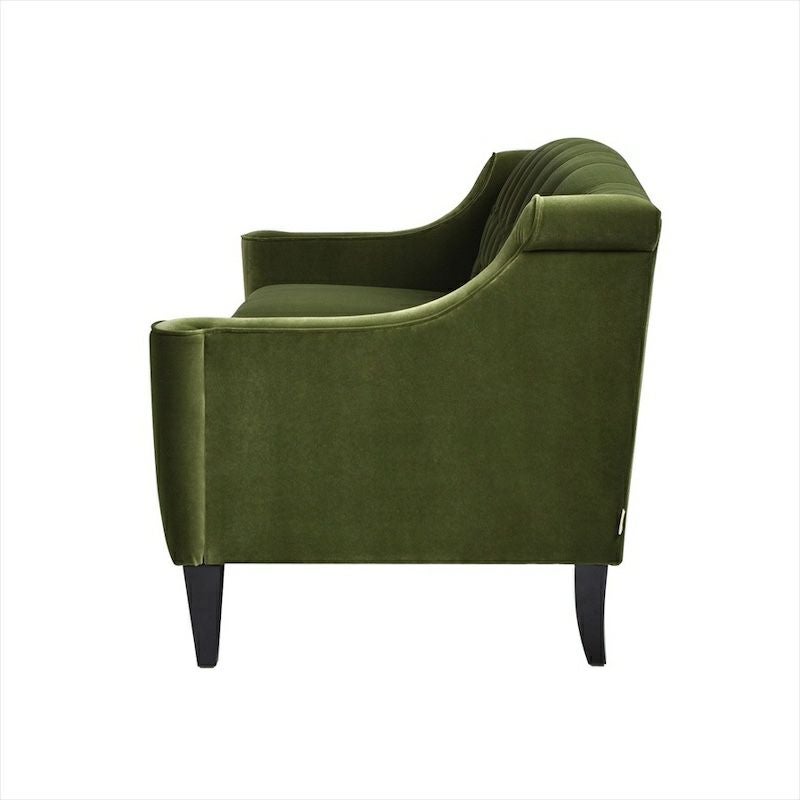 ジェニファーテイラー ソファ 3人掛け ソファー ベロア オリーブグリーン KEN V036 Jennifer Taylor アメリカ家具 ソファ ファブリック 布張り