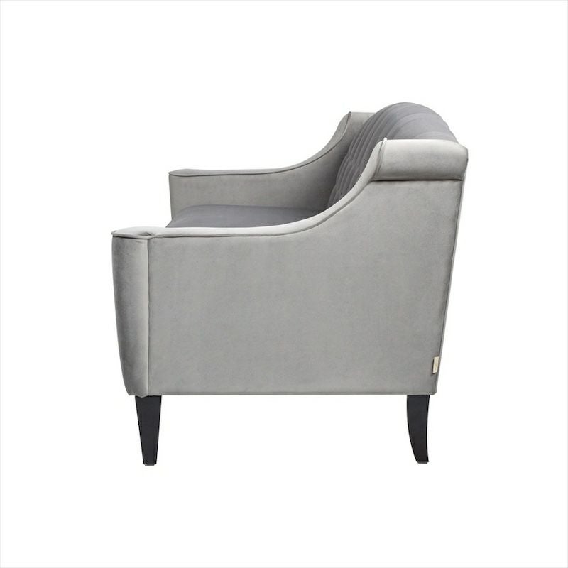 ジェニファーテイラー ソファ 3人掛け ソファー ベロア グレー KEN 865 Jennifer Taylor アメリカ家具 ソファ ファブリック 布張り