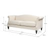 ジェニファーテイラー ソファ 3人掛け ソファー Elaine 970 Beige Jennifer Taylor アメリカ家具 ソファ ファブリック 布張り