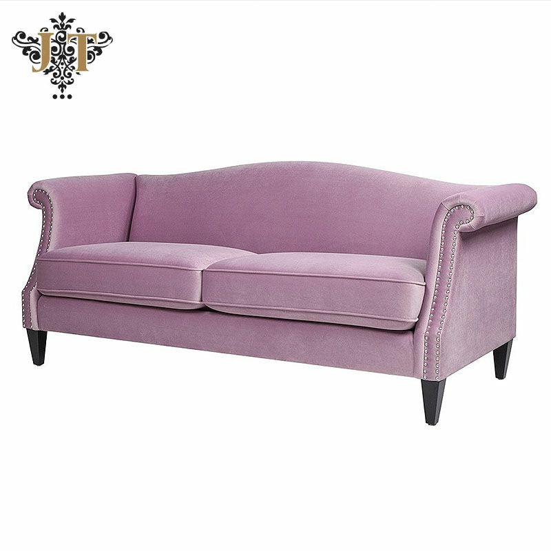 ジェニファーテイラー ソファ 3人掛け ソファー ベロア ラベンダー Elaine 952 Jennifer Taylor アメリカ家具 ソファ ファブリック 布張り