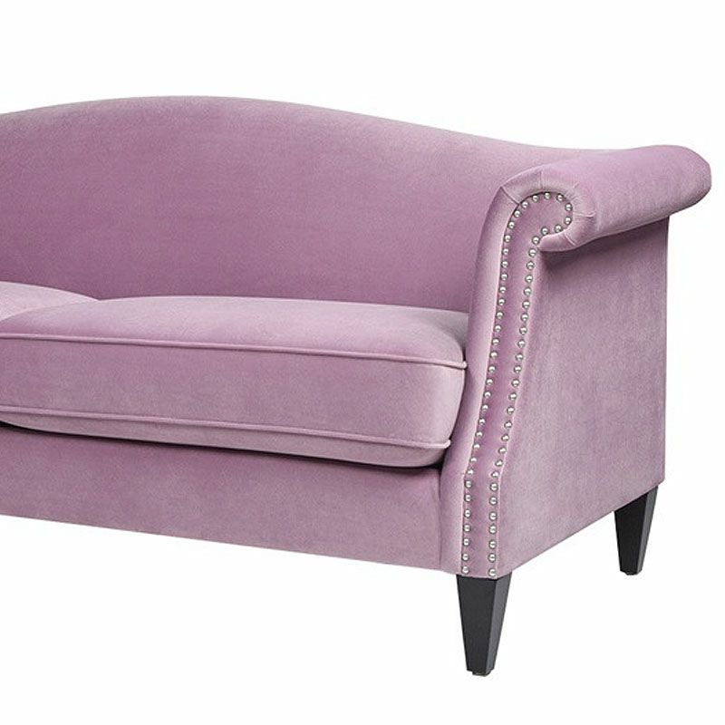 ジェニファーテイラー ソファ 3人掛け ソファー ベロア ラベンダー Elaine 952 Jennifer Taylor アメリカ家具 ソファ ファブリック 布張り