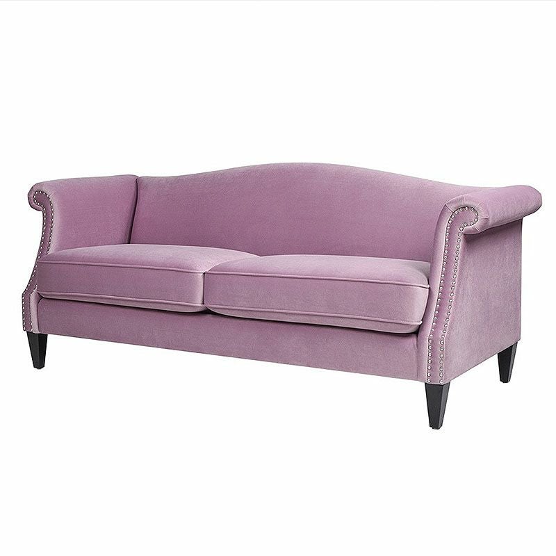 ジェニファーテイラー ソファ 3人掛け ソファー ベロア ラベンダー Elaine 952 Jennifer Taylor アメリカ家具 ソファ ファブリック 布張り
