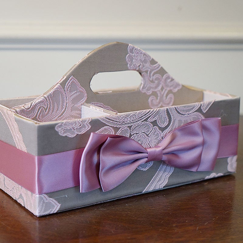 アクアフラワー オペラピンク リモコンラック マルチボックス リボン ジェニファーテイラー調