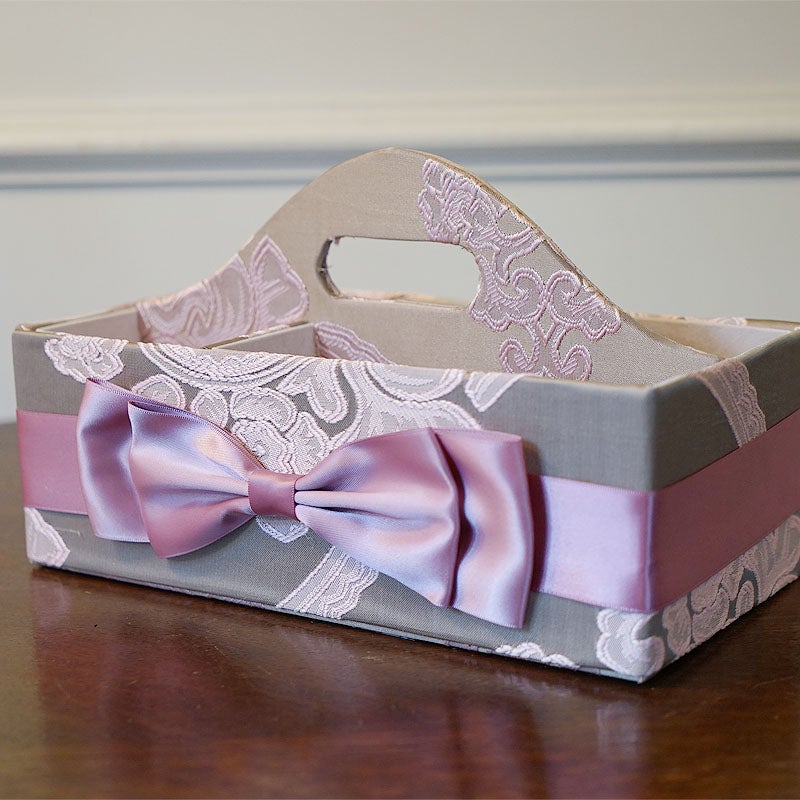 アクアフラワー オペラピンク リモコンラック マルチボックス リボン ジェニファーテイラー調