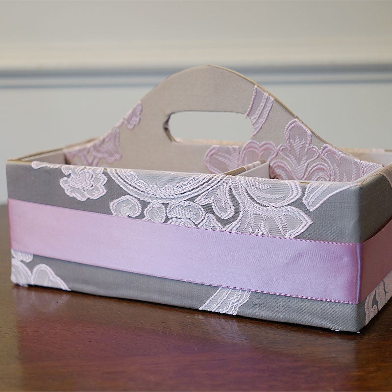 アクアフラワー オペラピンク リモコンラック マルチボックス リボン ジェニファーテイラー調