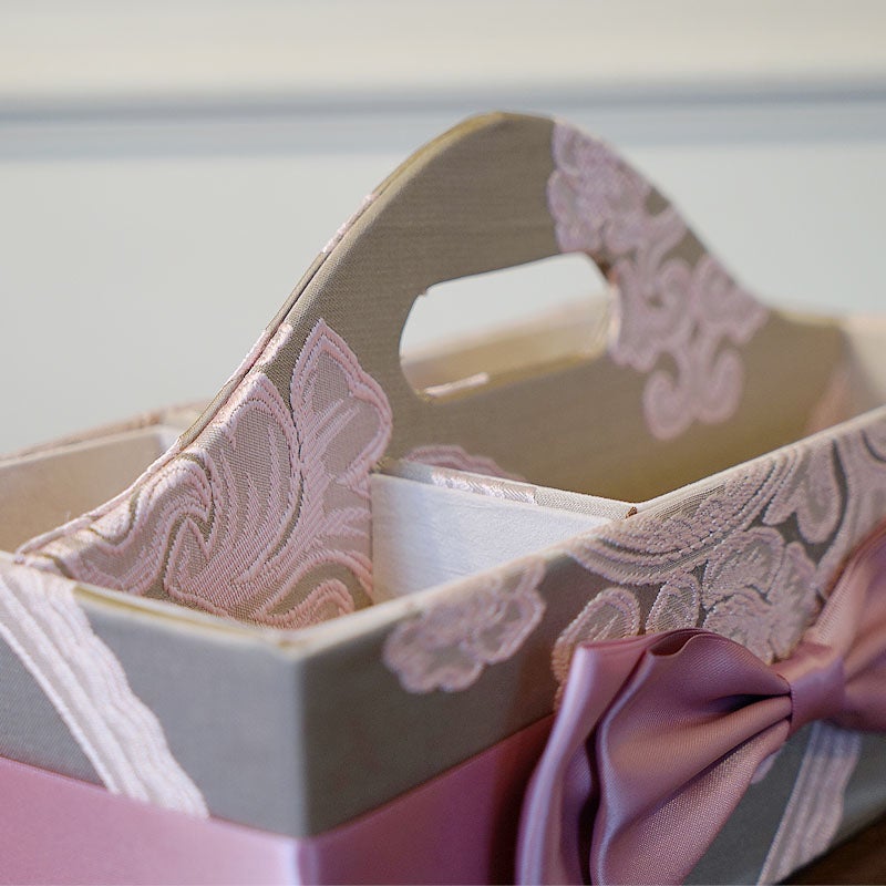 アクアフラワー オペラピンク リモコンラック マルチボックス リボン ジェニファーテイラー調