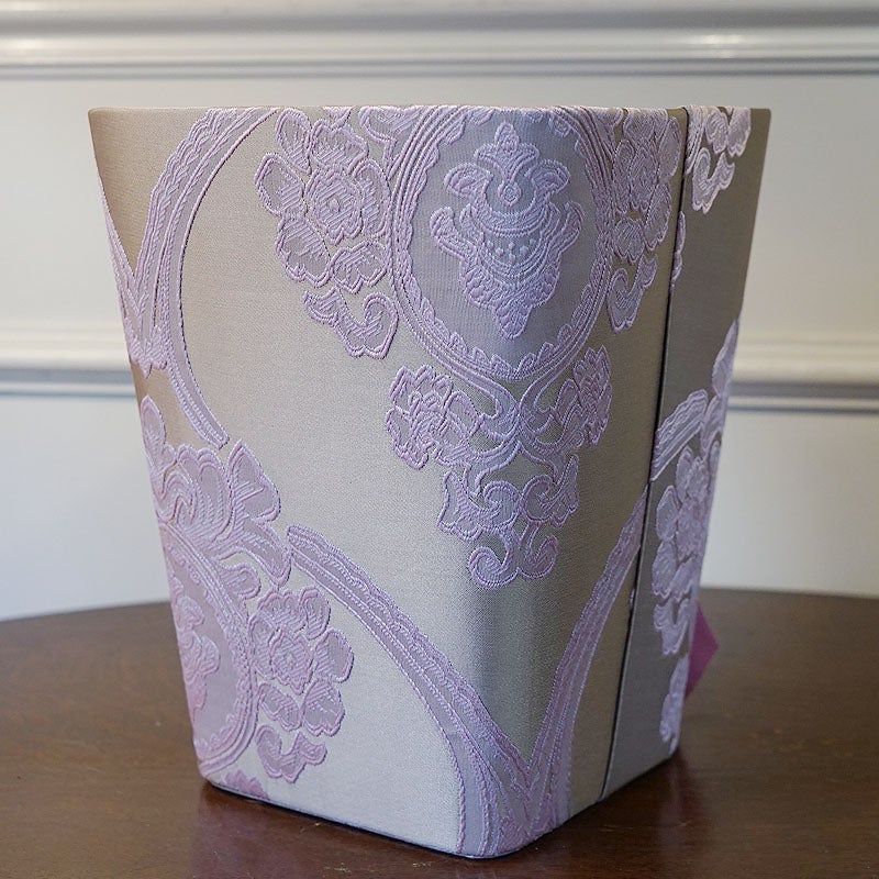 アクアフラワー Aqua flower オペラピンク ダストボックス ゴミ箱 おしゃれ ダストBOX リボン