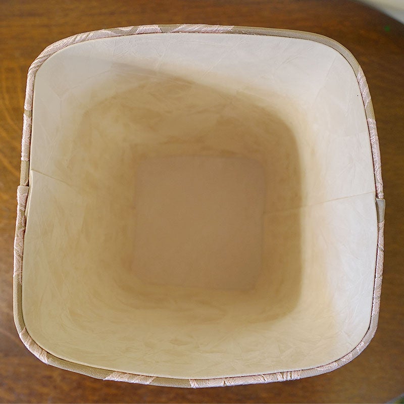 アクアフラワー Aqua flower オペラピンク ダストボックス ゴミ箱 おしゃれ ダストBOX リボン