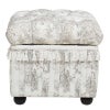ジェニファーテイラー スツール 収納付き 四角 トワルドジュイ柄 Toile de Jouy スツール おしゃれ スツール フランス雑貨