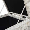 ジェニファーテイラー スツール 収納付き 四角 トワルドジュイ柄 Toile de Jouy スツール おしゃれ スツール フランス雑貨