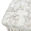 ジェニファーテイラー スツール 収納付き 四角 トワルドジュイ柄 Toile de Jouy スツール おしゃれ スツール フランス雑貨