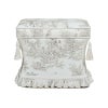 ジェニファーテイラー スツール 薄型 トワルドジュイ柄 Toile de Jouy スツール おしゃれ スツール フランス雑貨