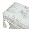ジェニファーテイラー スツール 薄型 トワルドジュイ柄 Toile de Jouy スツール おしゃれ スツール フランス雑貨