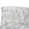 ジェニファーテイラー ラムズゲートチェア 1人掛けソファ トワルドジュイ柄 Toile de Jouy スツール おしゃれ スツール フランス雑貨