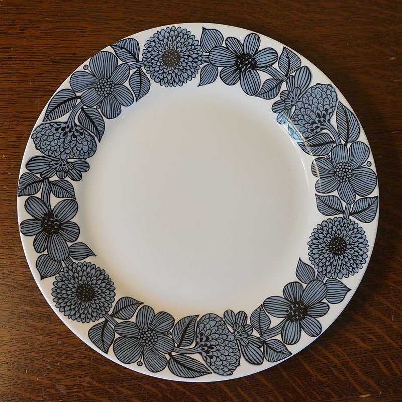 グスタフスベリ Gustavsberg ブルーアスター BLUE ASTER プレート 28cm 復刻版 スウェーデン製 プレート 皿 おしゃれ ミッドセンチュリー